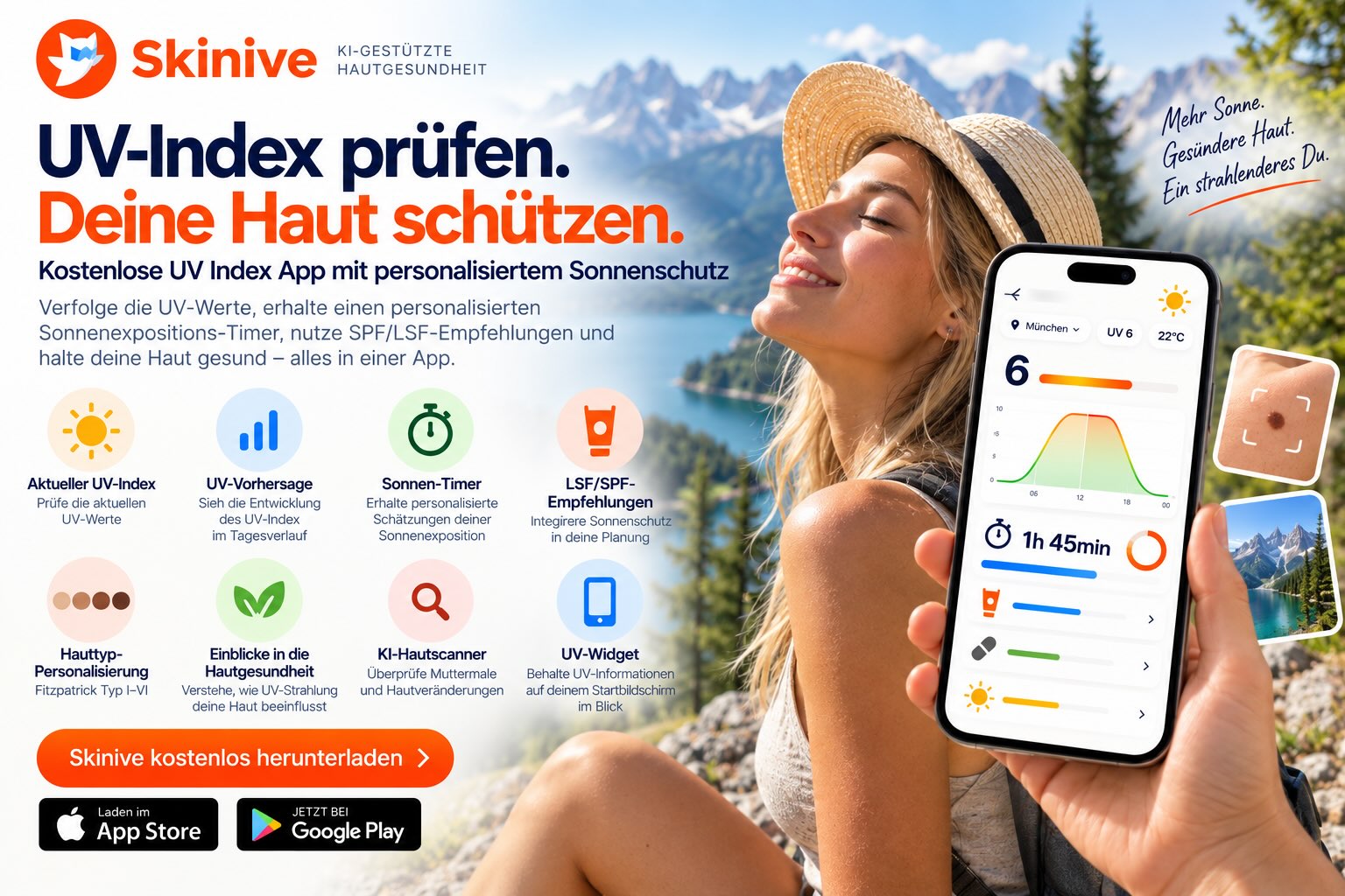 UV Index App Kostenlos: UV Tracker & Sonnenexposition