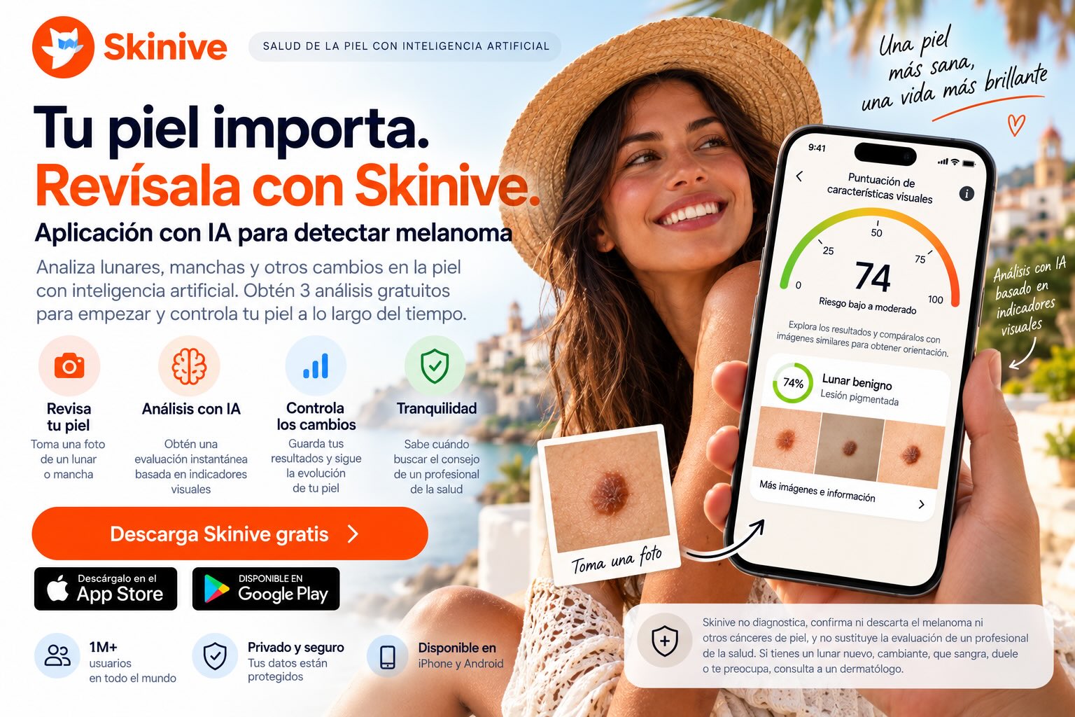 Aplicación para Melanoma: Escáner y Análisis con IA