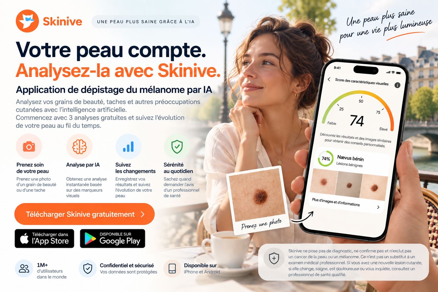 Application Mélanome : Scanner et Analyse IA