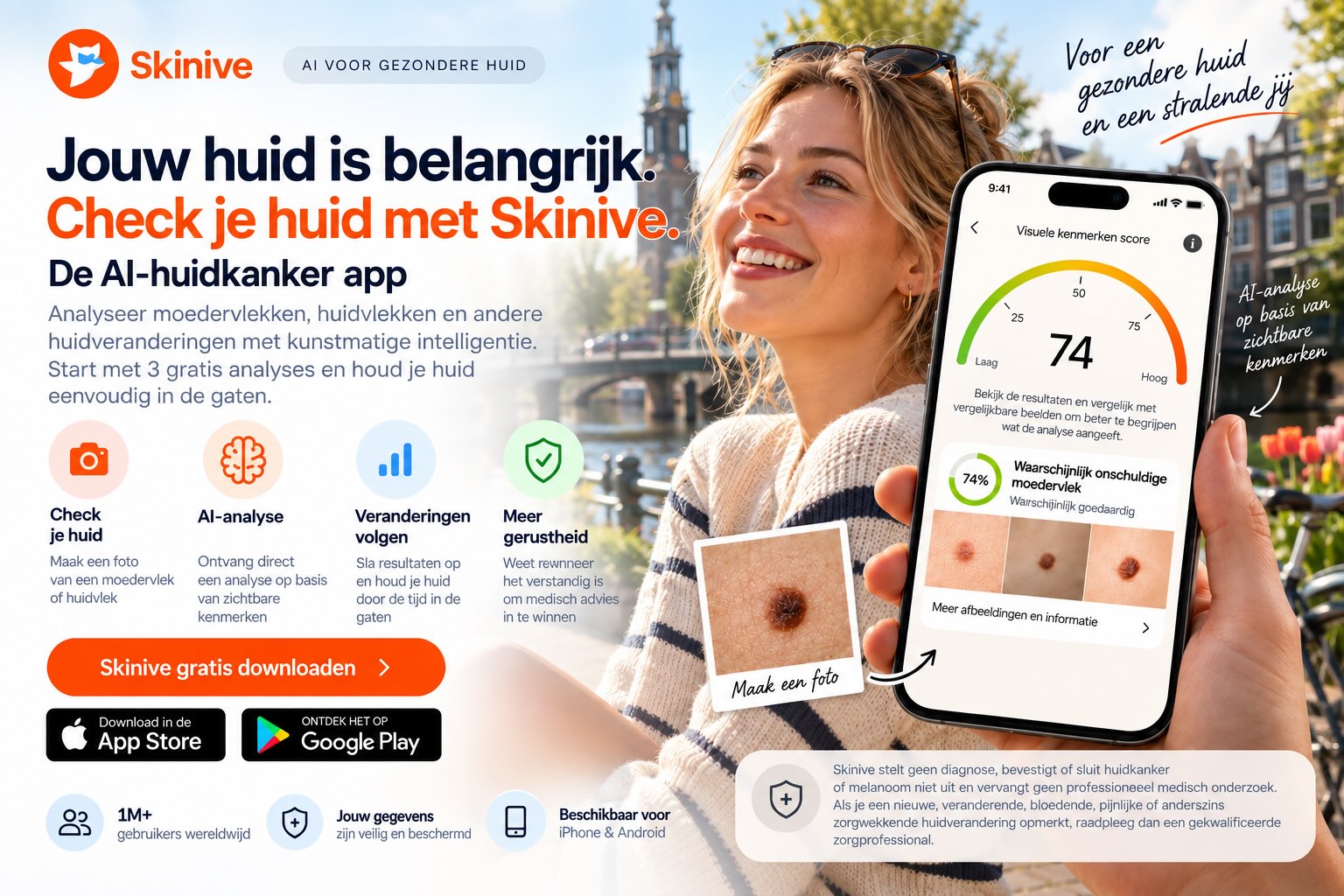 Huidkanker App: AI Huidcheck & Huidkanker Scanner